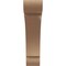 Ekena Millwork 5"W x 20"D x 20"H Thin Olympic Rough Cedar Woodgrain TimberThane Corbel, Primed Tan CORUR05X20X20OLYRCPR - alternate 5